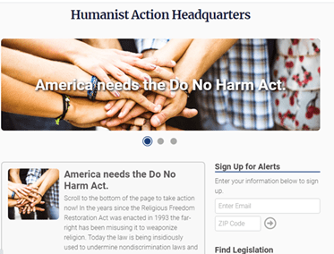 Link to the Humanist Action Headquarters