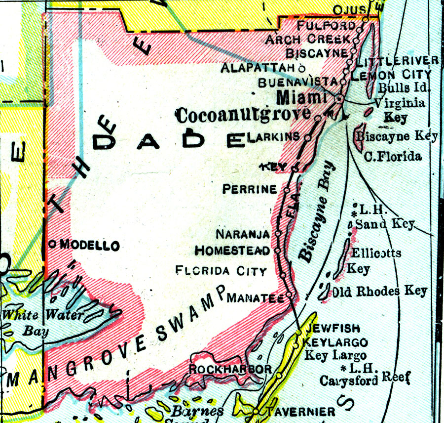 Dade County 1921 F147 