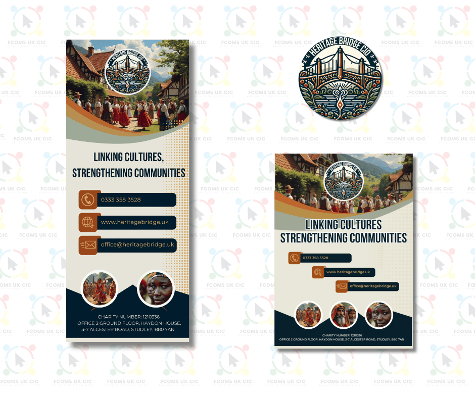 Supporting Heritage Bridge CIO with Graphic Design Services