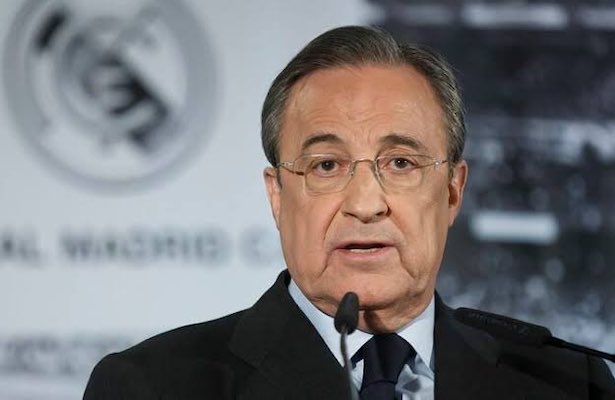 Florentino Pérez, presidente del Real Madrid y la Superliga europea