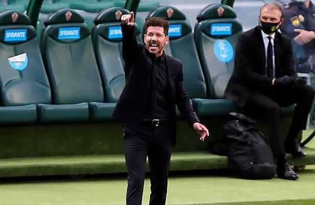 Diego Simeone, entrenador del Atlético de Madrid