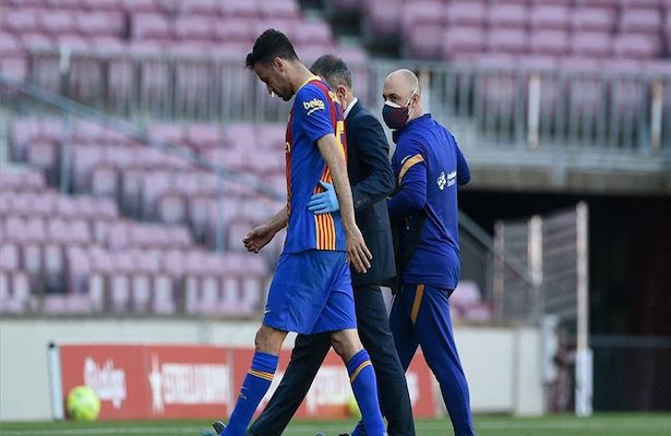 Busquets sale lesionado