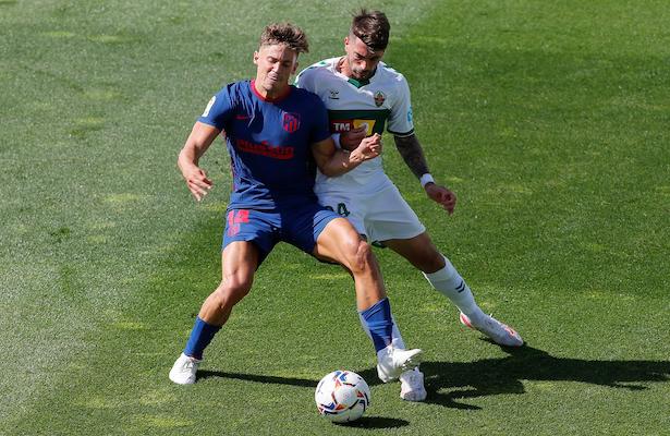 Marcos Llorente, mediocampista del Atlético de Madrid