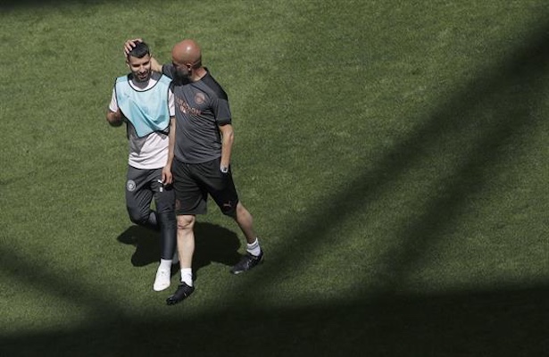 Pep destaca el fichaje del Kun por el Barsa