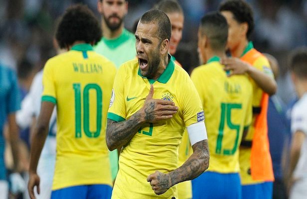 Dani Alves a las Olimpiadas