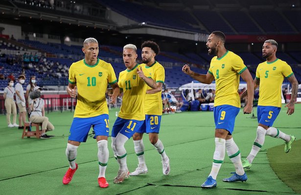 Brasil goleó a Alemania