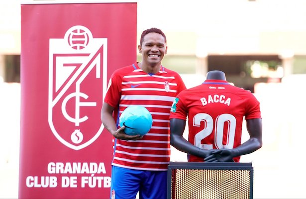 Bacca ya entrena con el Granada