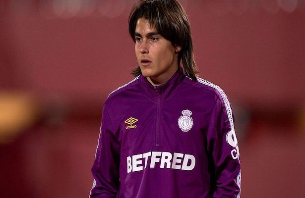 Luka Romero llegó a Roma