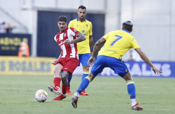 De Paul debutó con el Atlético de Madrid