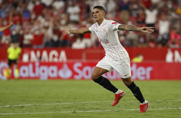 Lamela anotó dos goles