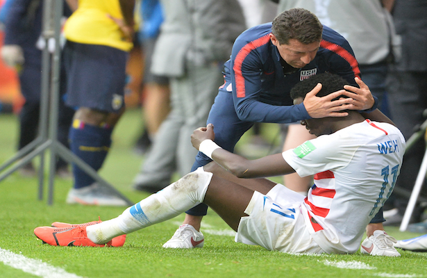 Se lesionó Weah