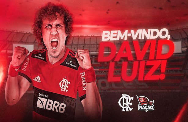 David Luis jugador de Flamengo