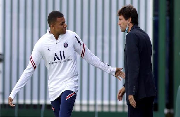 Leonardo confía en la continuidad de Mbappé