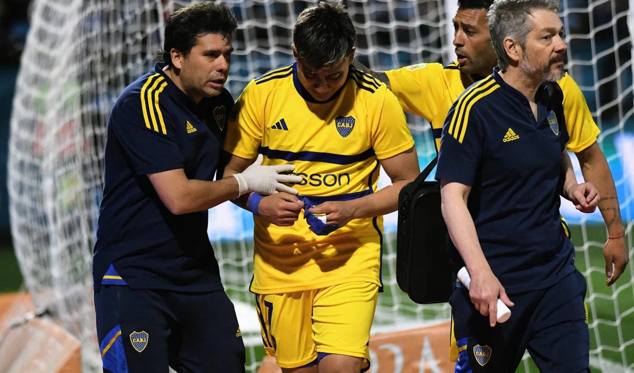 Se lesionó Zeballos