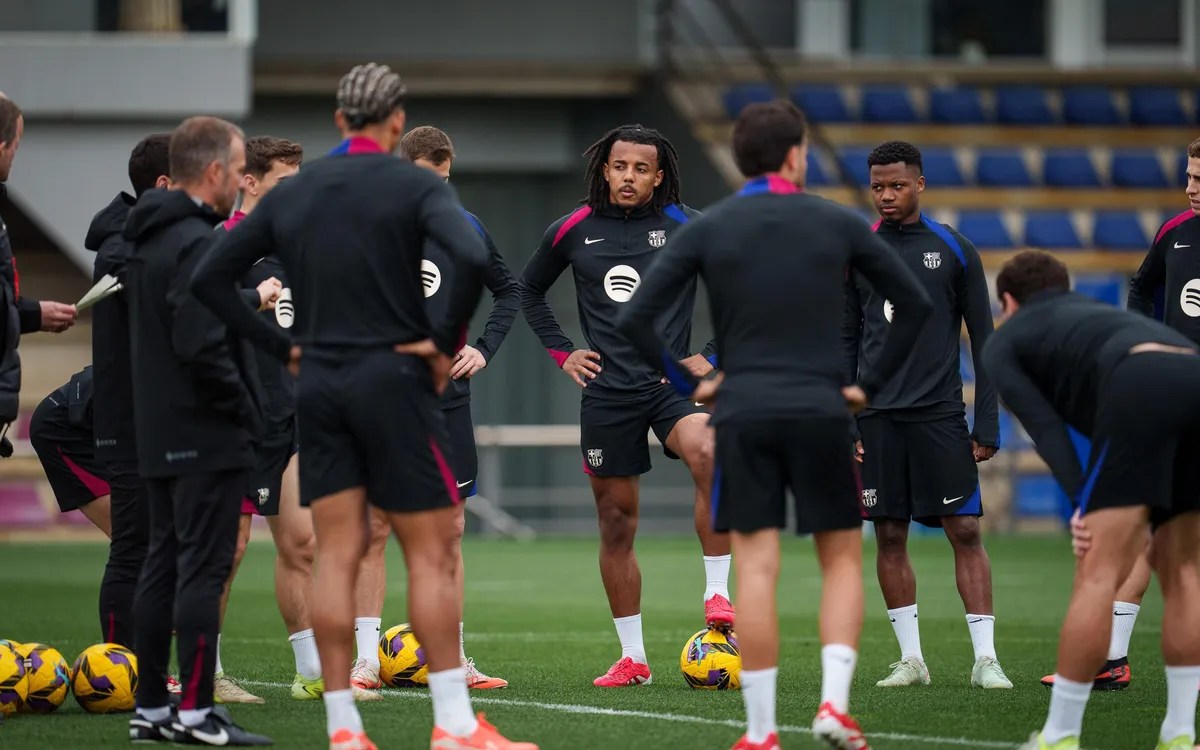 Entrena el Barcelona