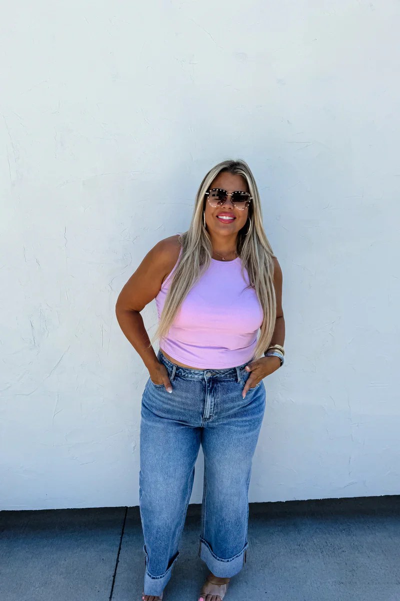 Taylor Ribbed Tank Fearlessly Styled