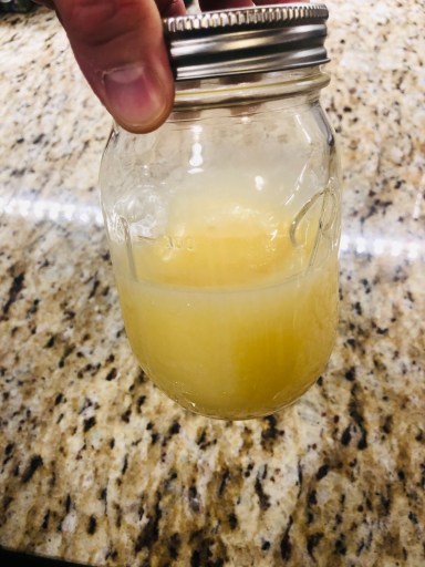 storing beef tallow