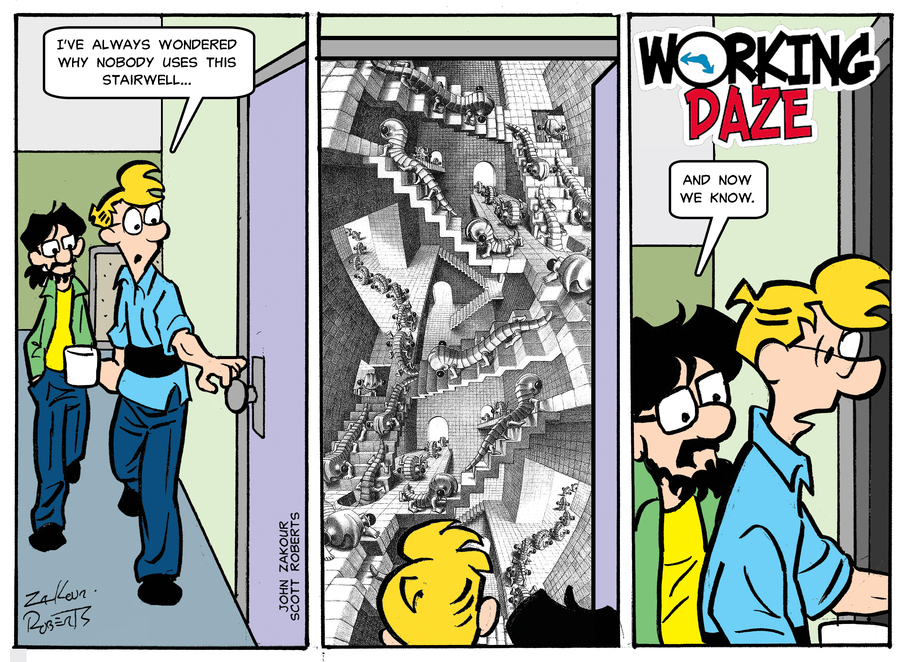 Working Daze Comic Strip Home - Classic Ultra HD Landscape Pictures | Free Download