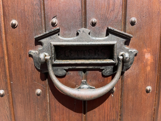 Looking to make a grand entrance? Detail of large proportion solid polished timber entrance door, H 2085 x W 1163 x D 50mm (D379) $1400 salvaged vintage recycled, demolition, reproduction, restoration, home renovation secondhand, used , original, old, reclaimed, heritage, antique, victorian, art nouveau edwardian georgian art deco