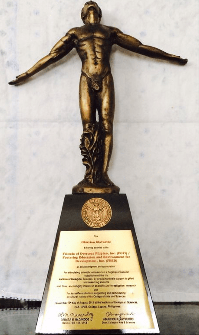 OBLATION FEED UPLB 2011