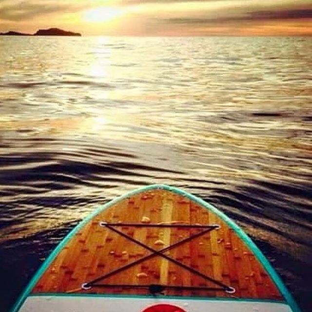 paddling out