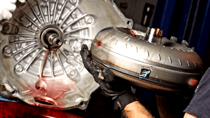 Can a torque converter lock up an engine