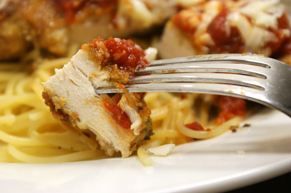 Oven Baked Chicken Parmesan