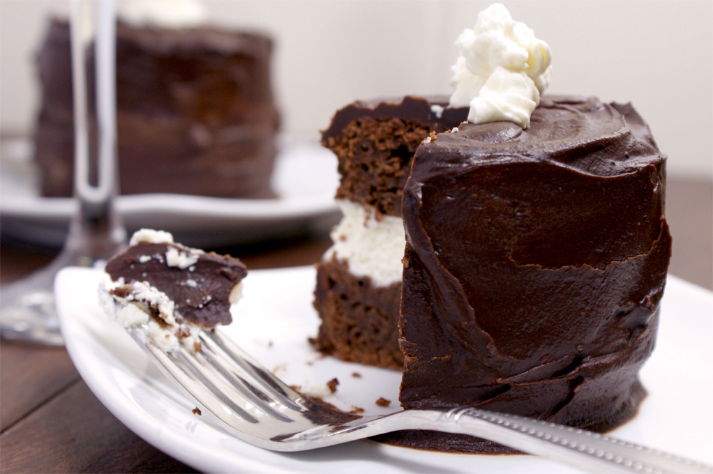 Mini Tuxedo Cakes For Two