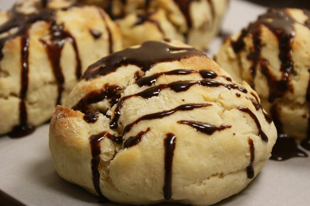 Small Batch Baking: Vanilla Almond Cream Cheese Scones