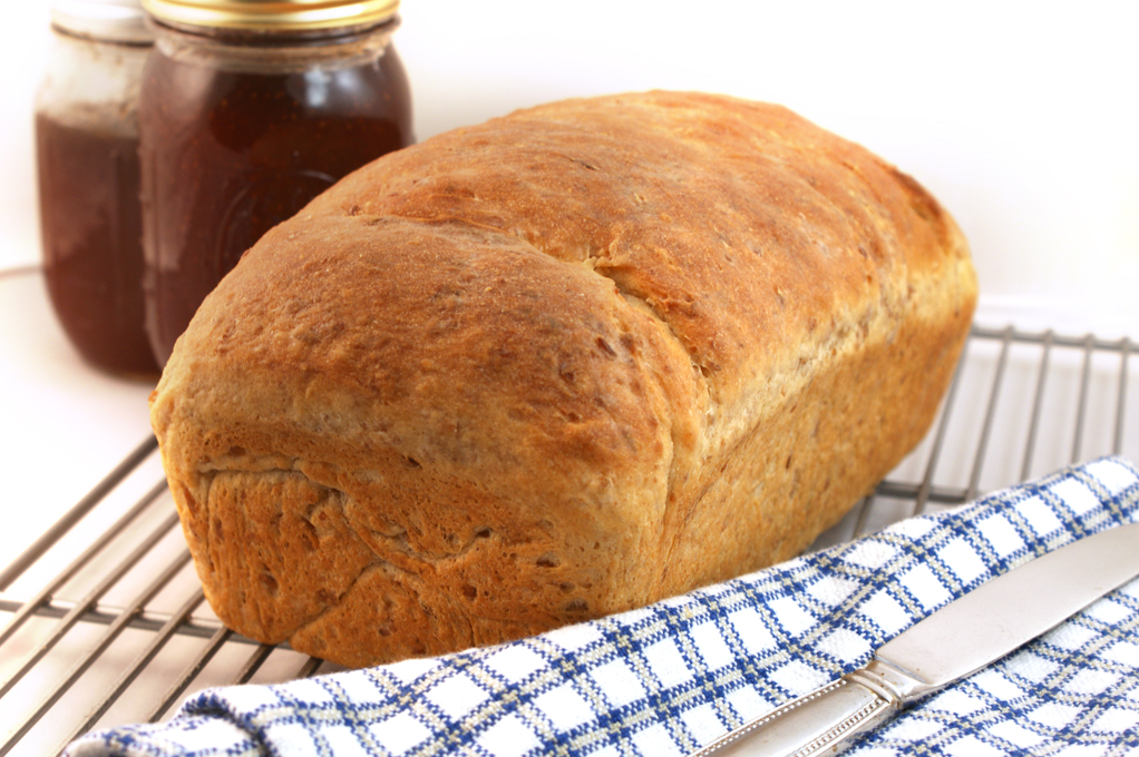 Perfect Homemade Wheat Sandwich Bread