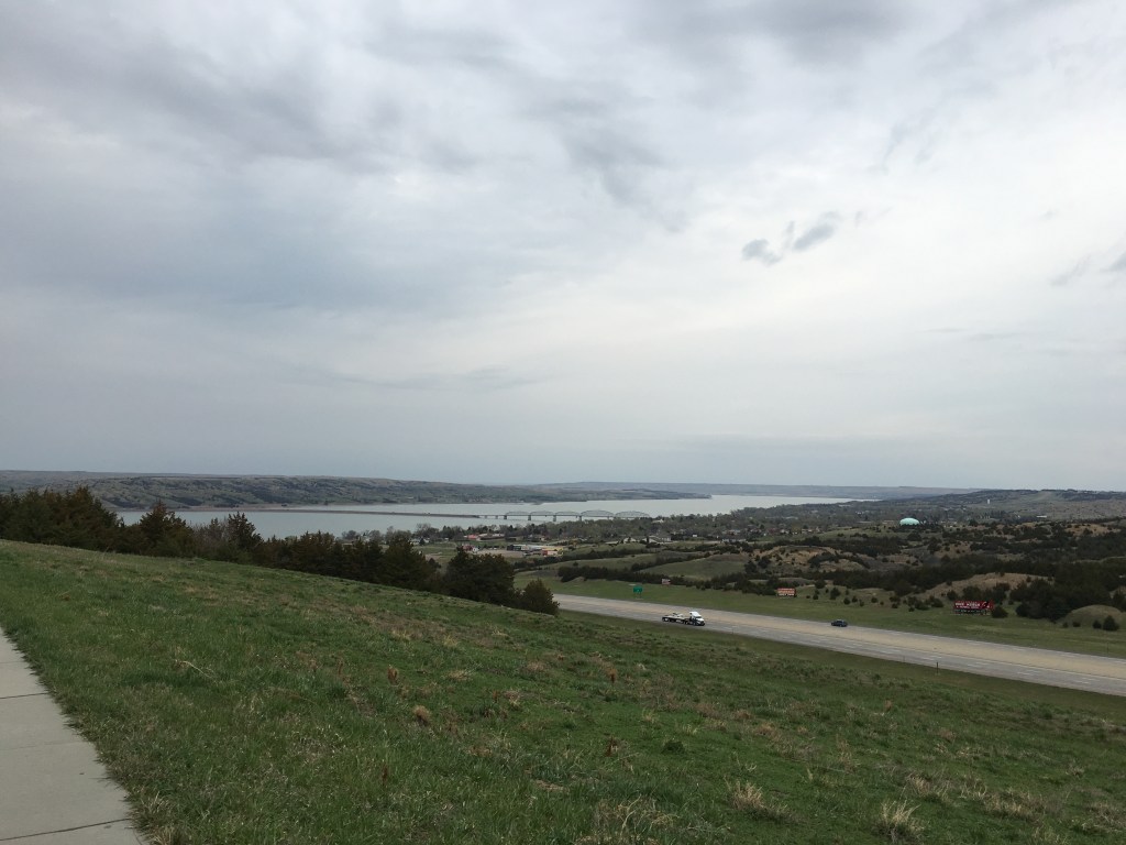 A beautiful view on the way to Mitchell.
