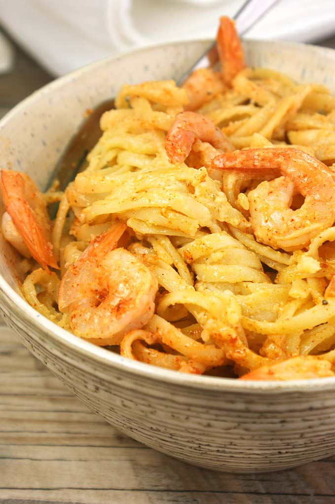 Cajun Shrimp Alfredo