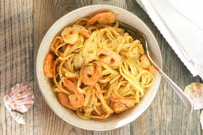 Cajun Shrimp Alfredo