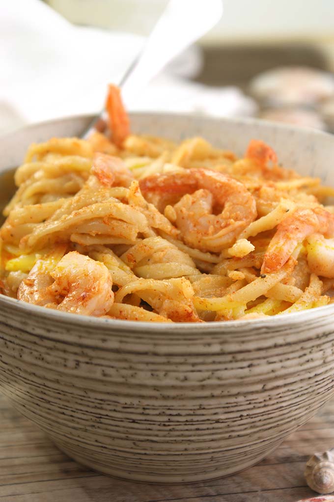 Cajun Shrimp Alfredo