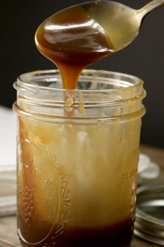 Crown and Caramel Sauce (Whiskey Caramel Sauce)