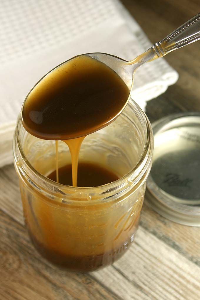 Crown & Caramel Sauce (Whiskey Caramel Sauce)
