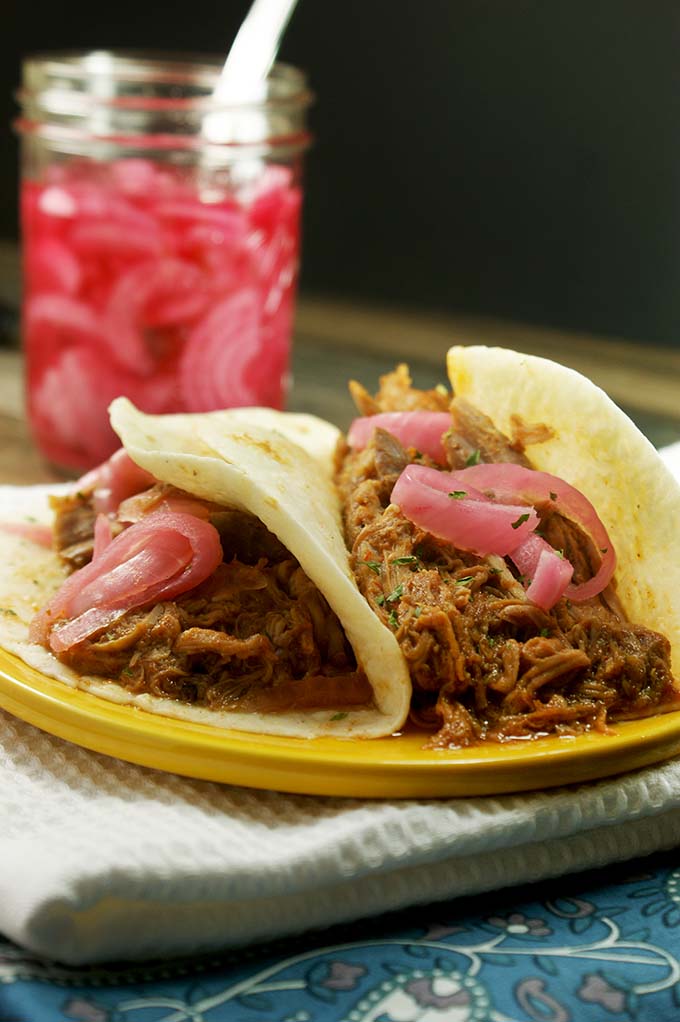 crockpot pork tacos