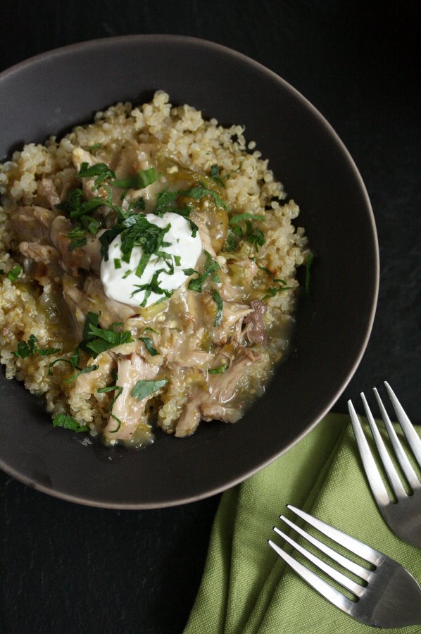 This recipe works well with chicken if you don't have pork on hand (and, yes, i know the chicken isn't authentic. chile verde). Easy Chicken Chile Verde Recipe Healthy Gluten Free Chili