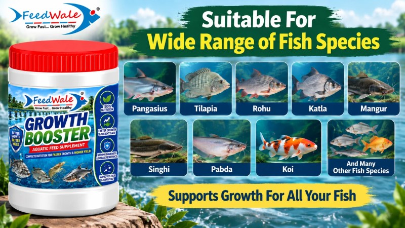 FeedWale Growth Booster Online for Fish Farming