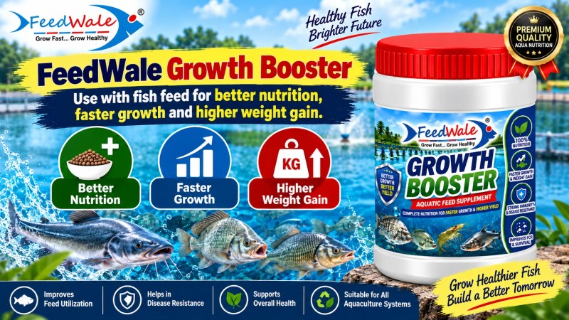 FeedWale Supplement for Better Fish Growth 