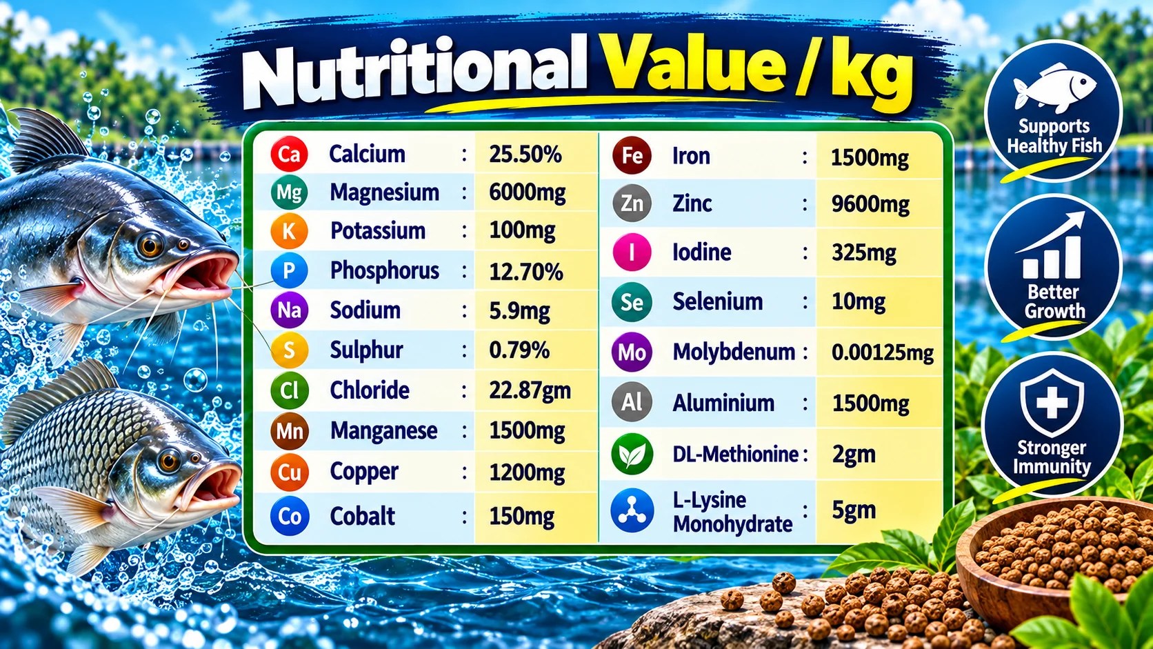 Growth Booster For Fish - 1Kg For Faster Growth Of Fishes - Image 7