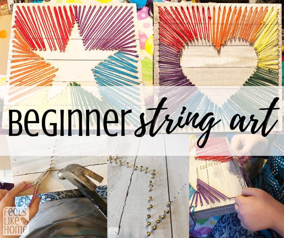 Nail art is not new. Step By Step String Art Tutorial For Beginners Feels Like Home
