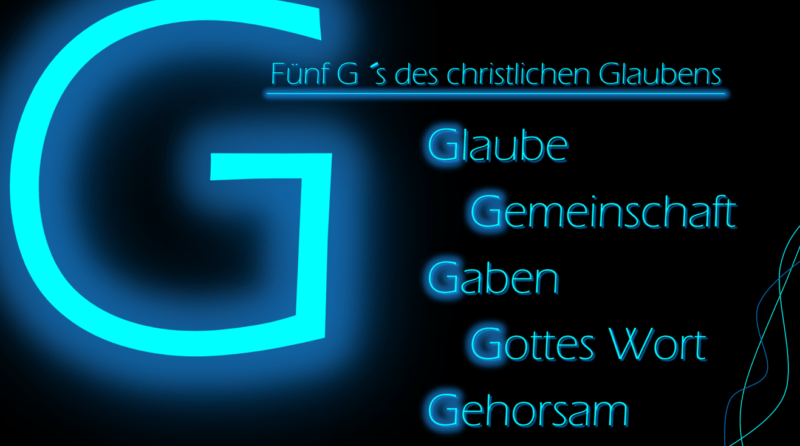Neue Predigtserie 5 G S Des Christlichen Glaubens Freie Evangelische Gemeinde Kiel