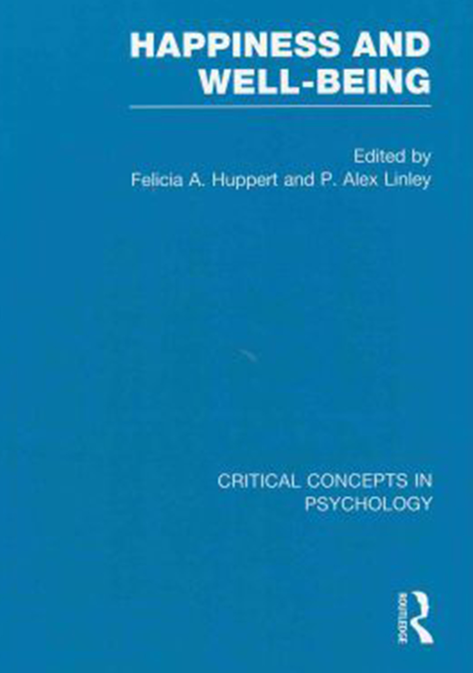 Happiness and Well-Being Book Cover