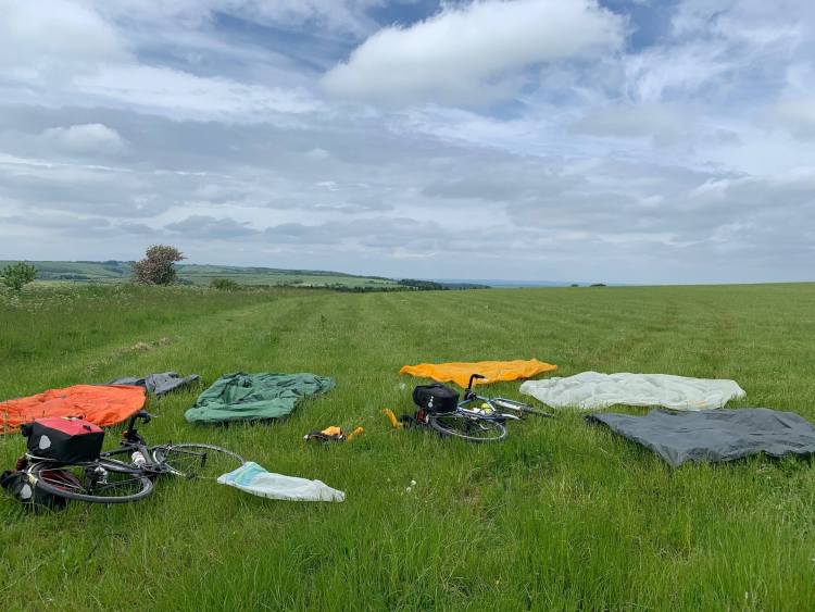 Wild camping Ridgeway