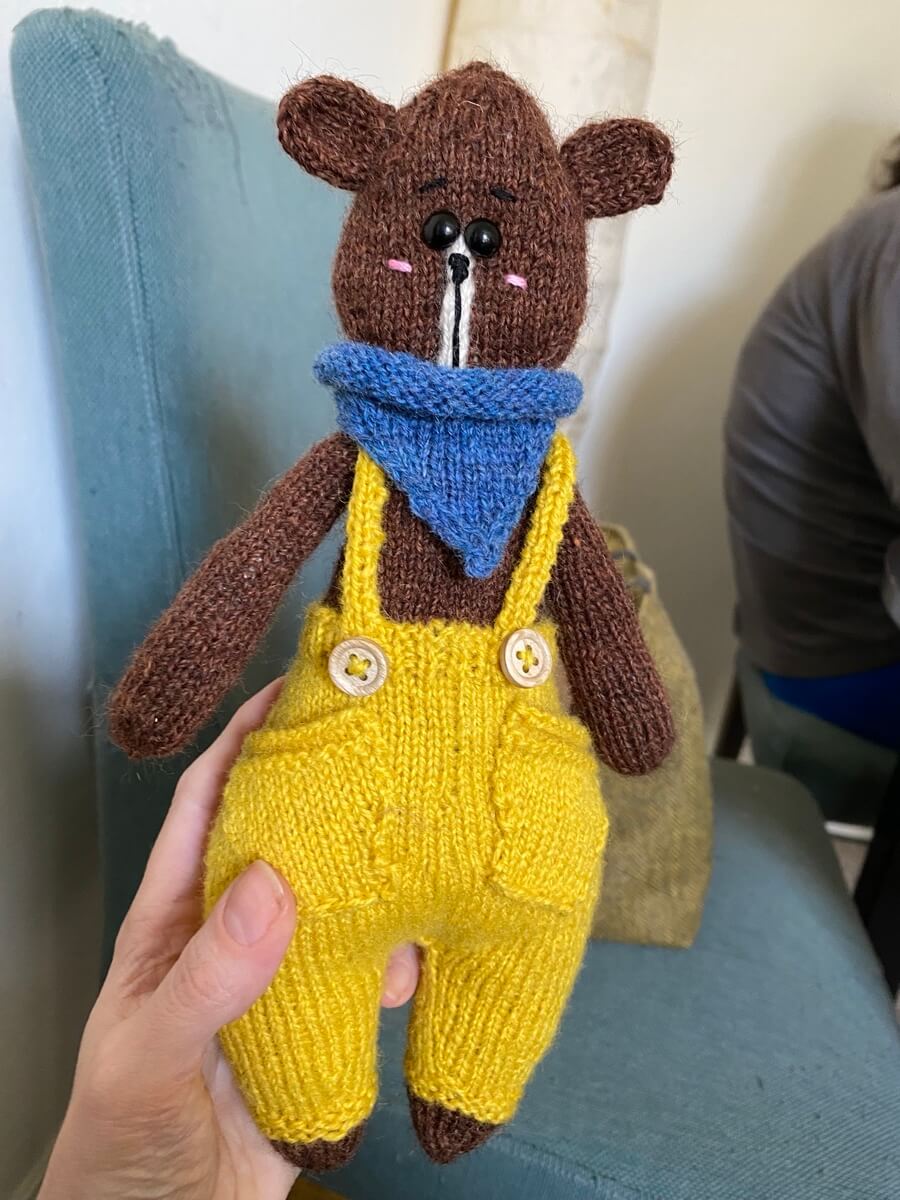 Finished Mason Bear