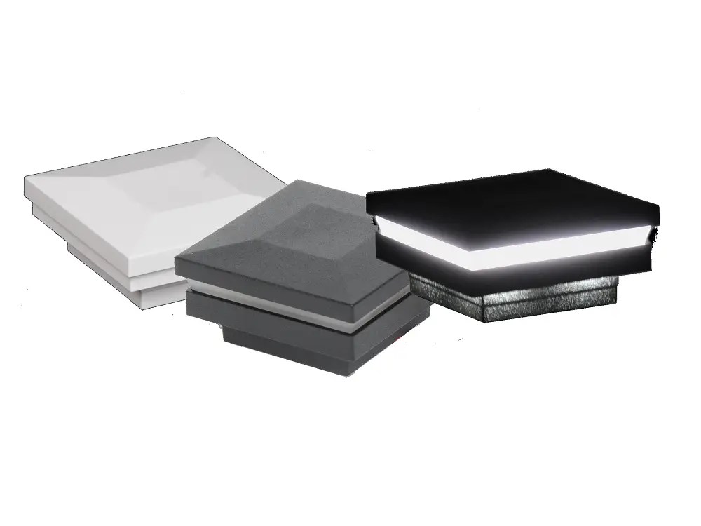 Low Voltage Post Cap Light Options