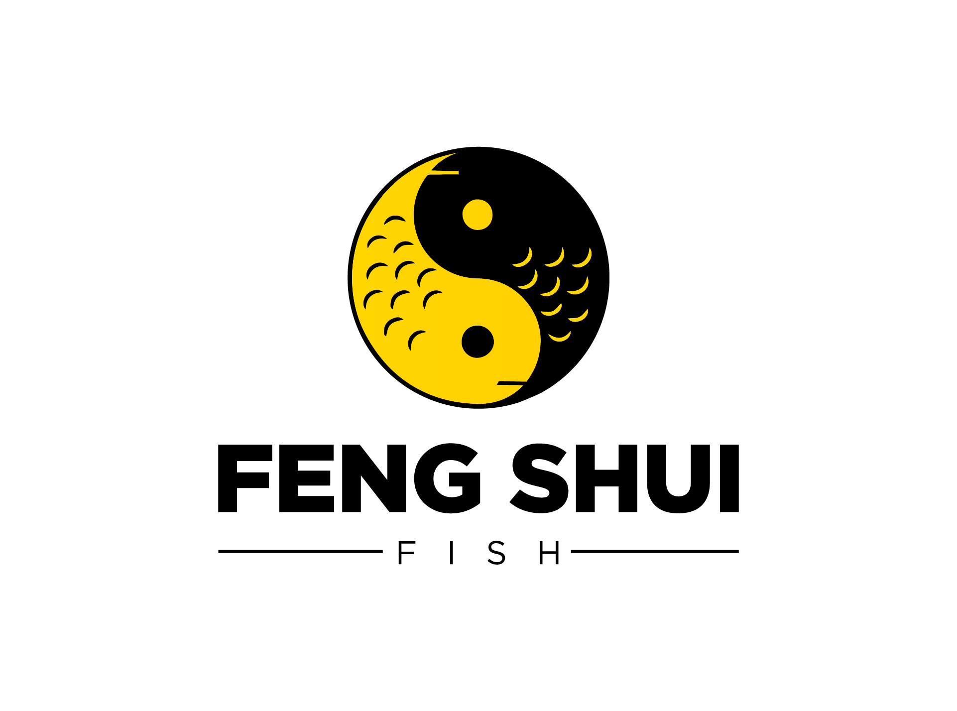 Feng Shui Fish Logo