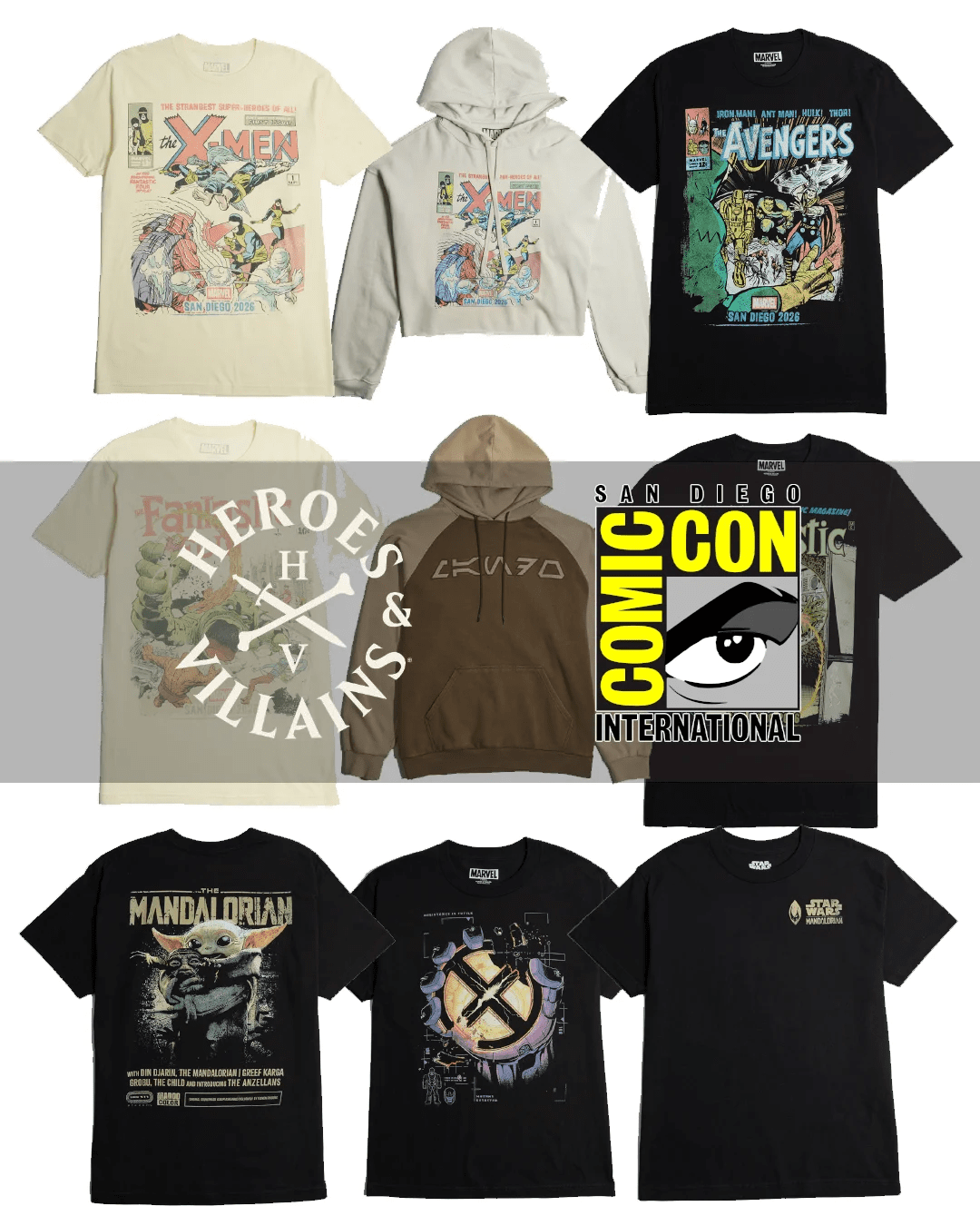 Heroes & Villains Brings Doctor Doom’s Destruction and Exclusive Star Wars Gear to SDCC