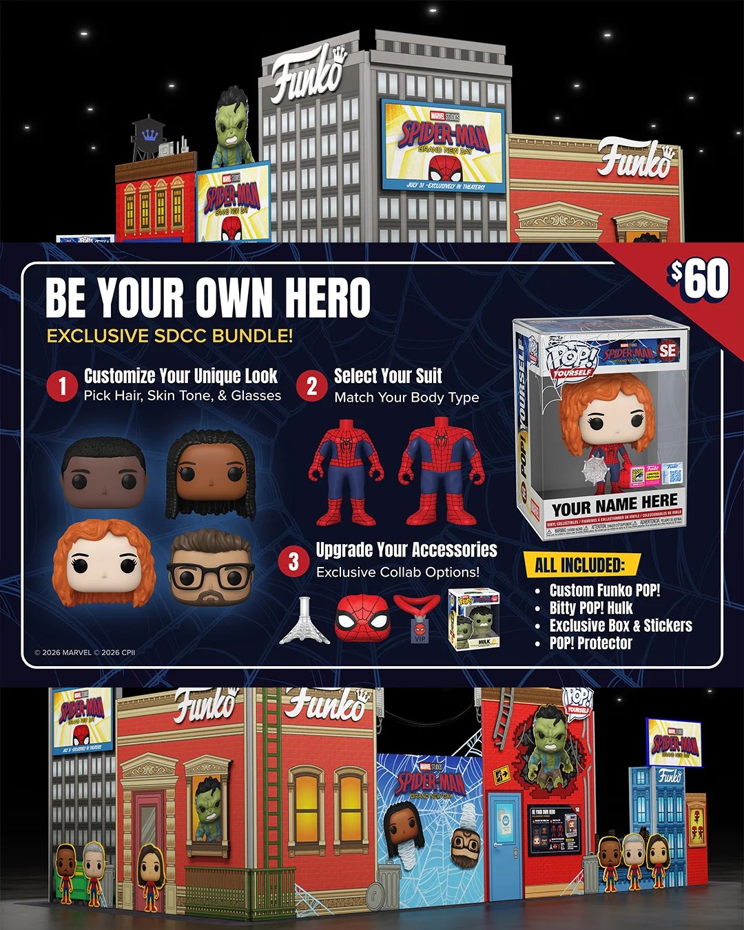 Funko Lets SDCC Fans Become Spider-Man and Unlock a New Pop! Mystery
